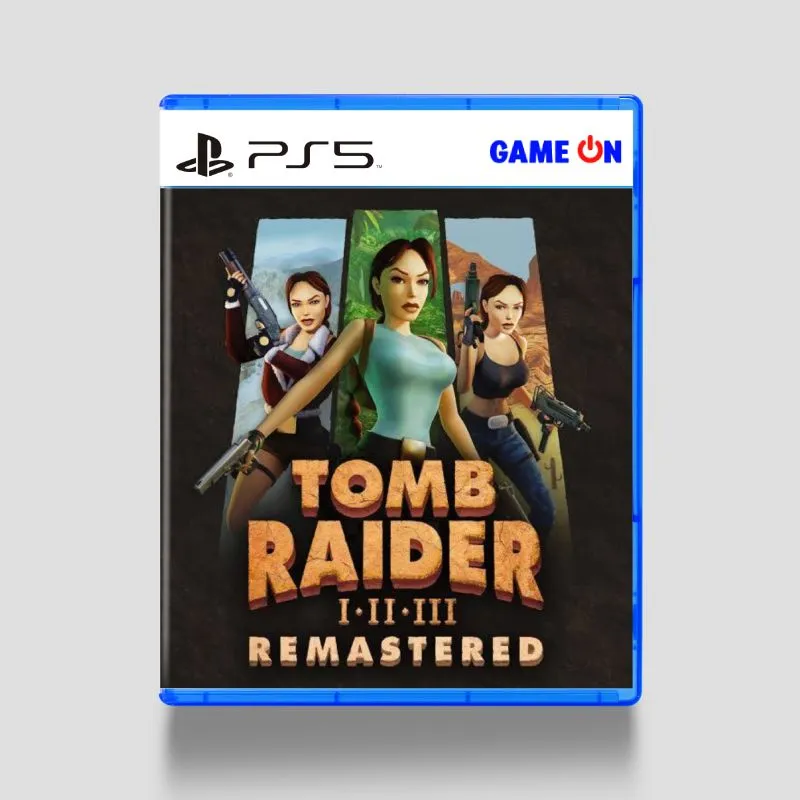 PS5 TOMB RAIDER 1,2,3 REMASTERED
