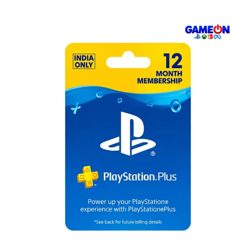 PS PLUS INDIA MEMBERSHIP FOR 1 YEAR